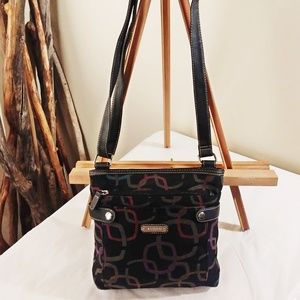 Striking Geometric Patterned Crossbody by Rosetti